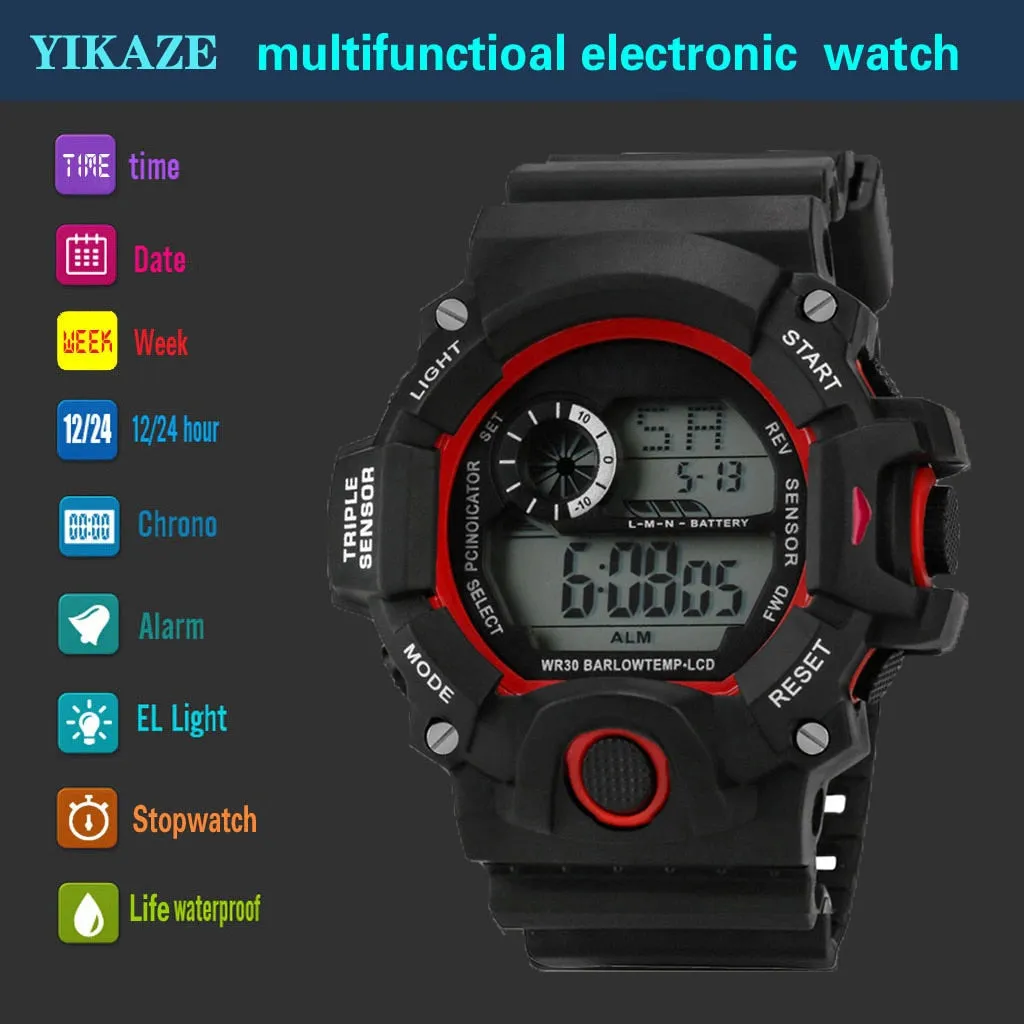 LED Digital Sport Watch for Men