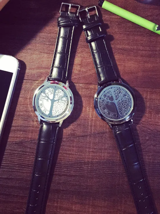 LED Touch Screen Waterproof Personality Smart Watches