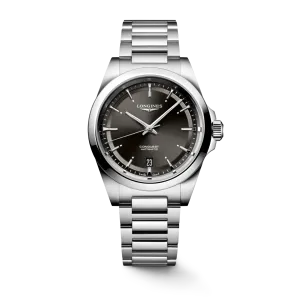 Longines Conquest 38mm Black Dial Steel Men's Watch L37204526