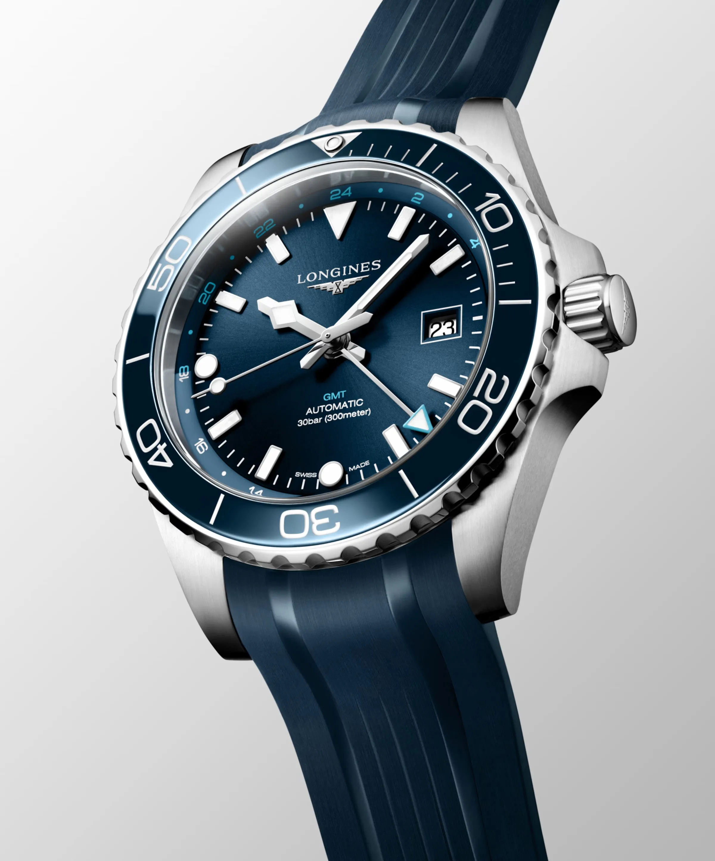 Longines HydroConquest GMT 43mm L3.890.4.96.9