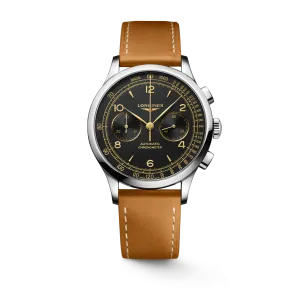 Longines Record Heritage 40mm Tachometer Chronograph Men's Watch L29214562