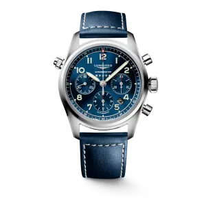 Longines Spirit 42mm Chronometer Blue Sunray Automatic Men's Watch L38204930