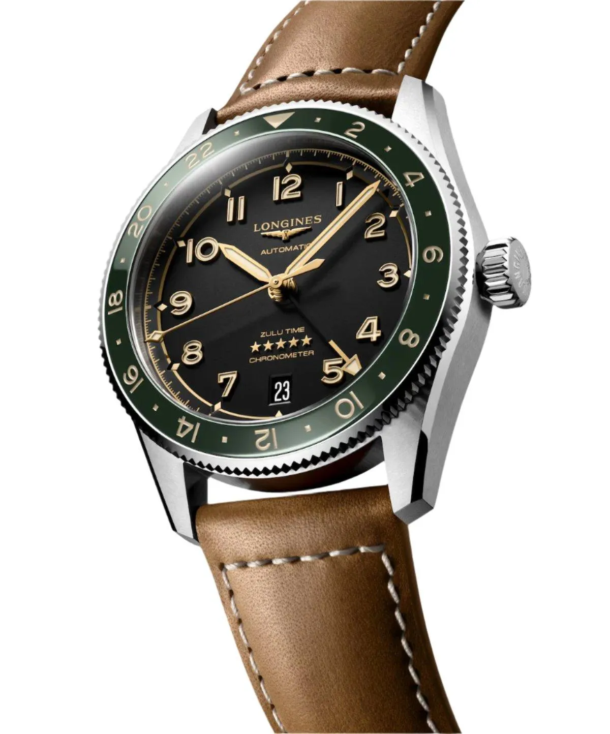 Longines Spirit Zulu Time Automatic Men's Watch L38024632