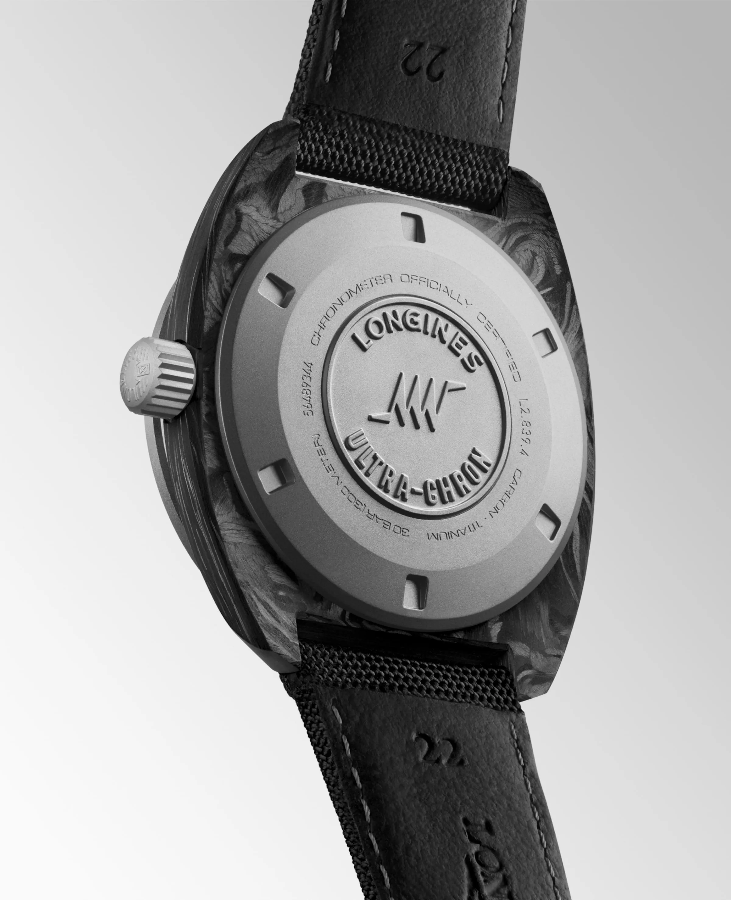 Longines Ultra-Chron Diver Carbon L2.839.4.52
