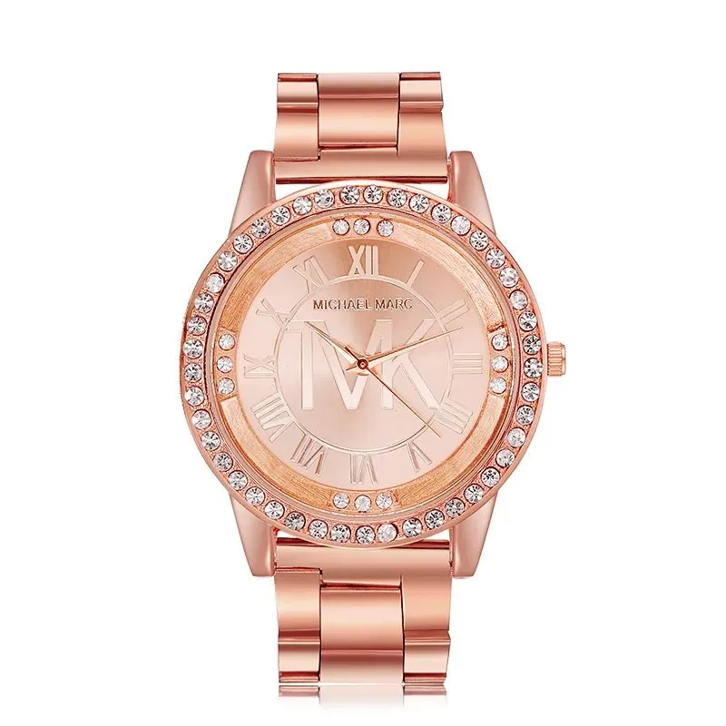 Luxury Diamond Watch Women Clock Anniverssary Jewelry
