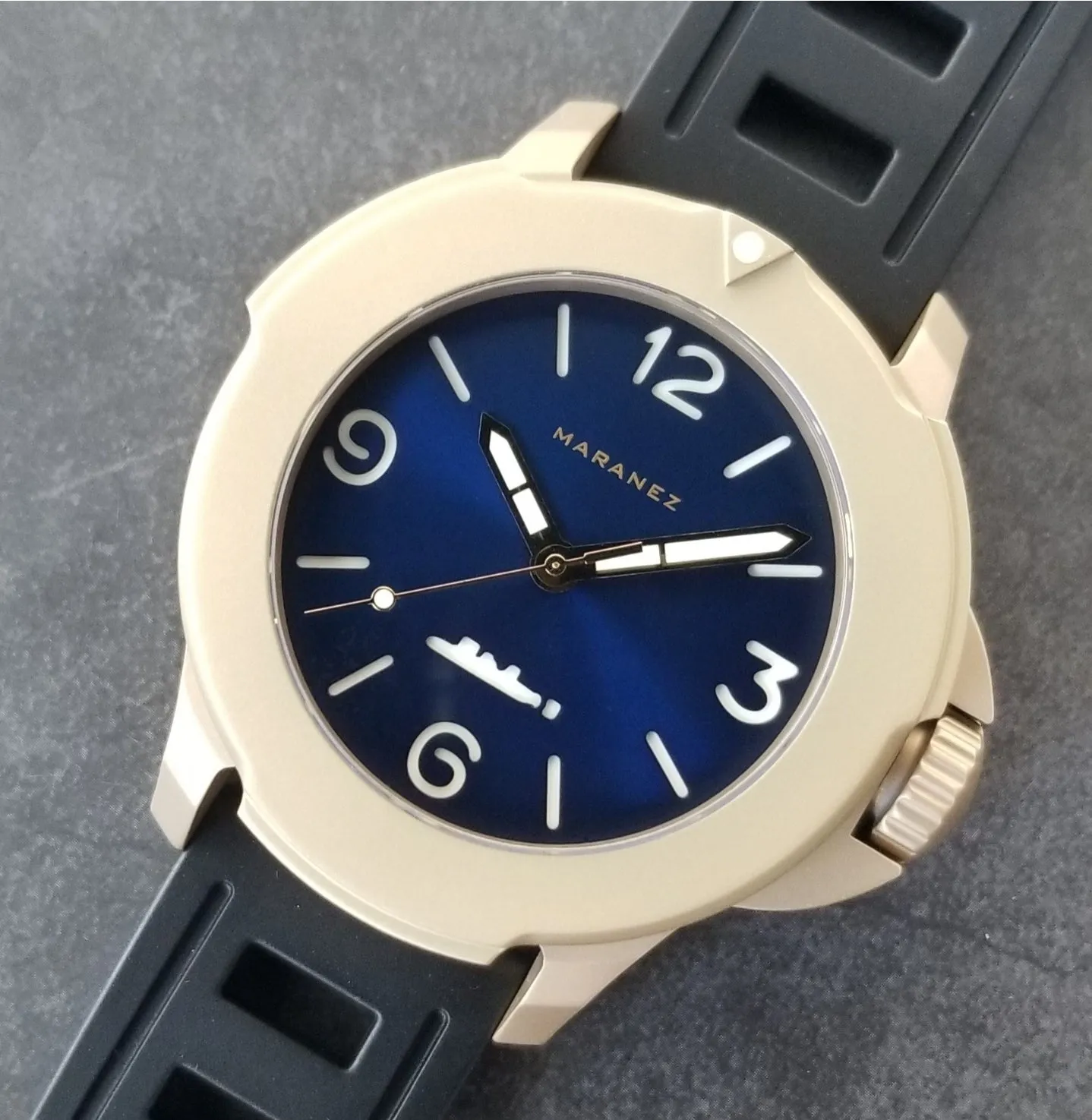Maranez Bangla 47 brass sunray blue