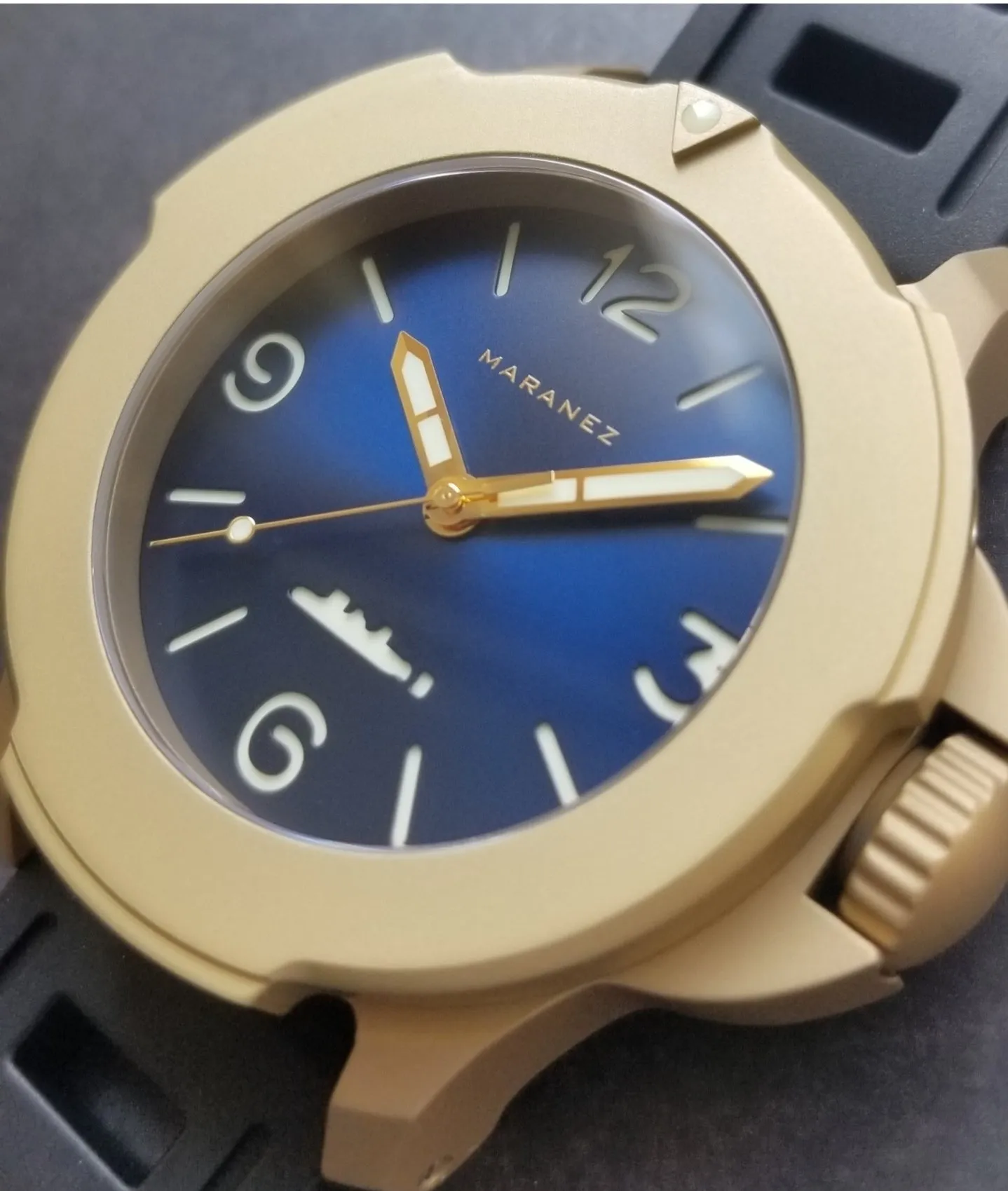 Maranez Bangla 47 brass sunray blue