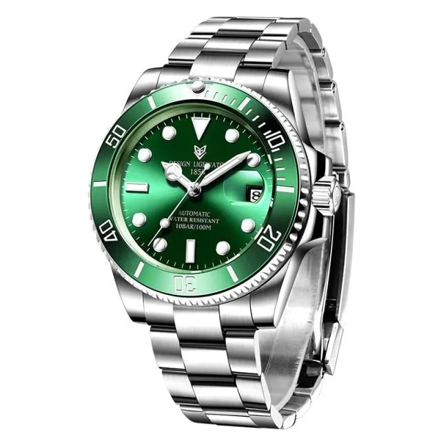 Men Brand New Automatic Luxury Sapphire Watch