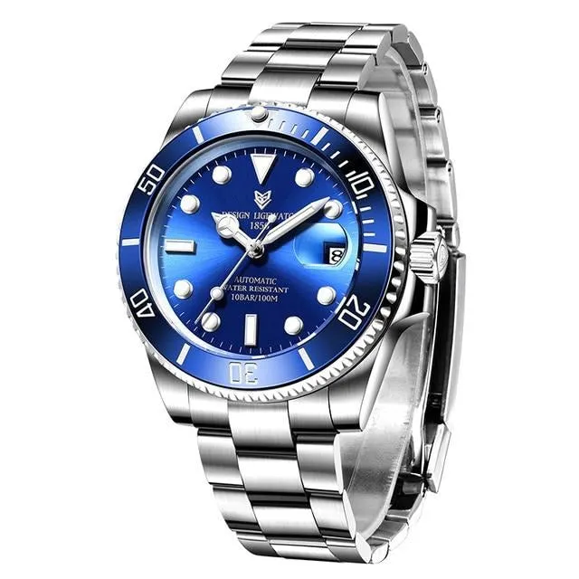 Men Brand New Automatic Luxury Sapphire Watch