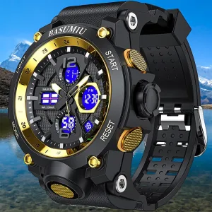 Mens Digital Sports Waterproof Watches, Best Choice For Gifts FS