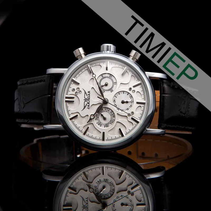 Men's Fashion White Dial Watch