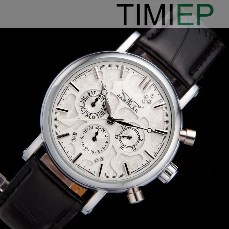 Men's Fashion White Dial Watch
