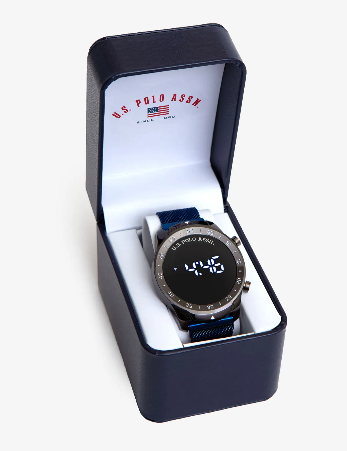 MEN'S LED MESH STRAP WATCH