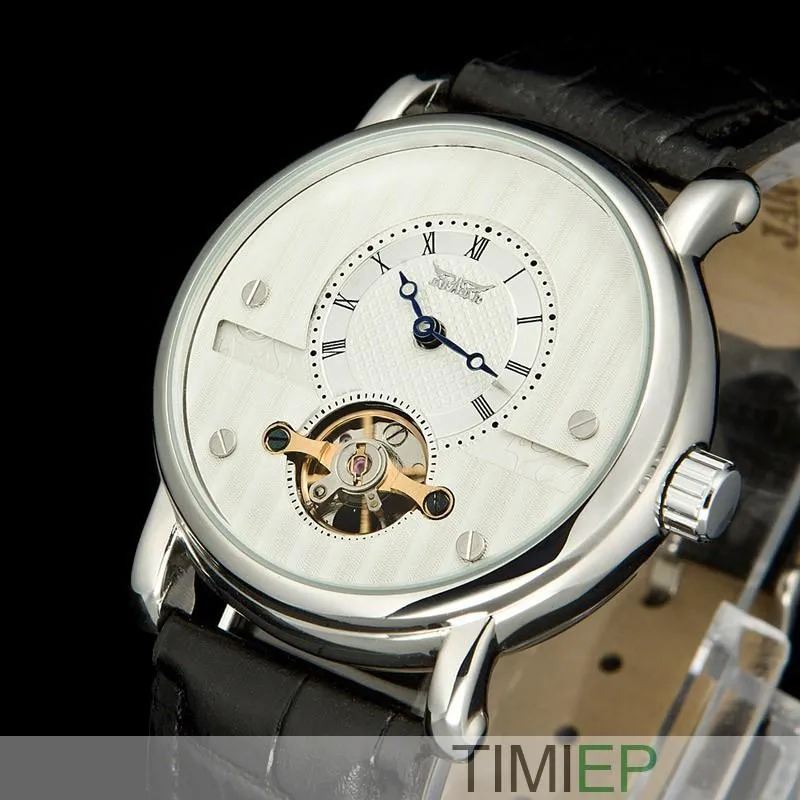 Men's Trendy White Dial Watch