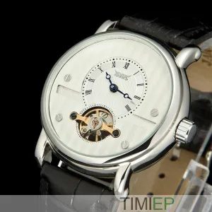 Men's Trendy White Dial Watch