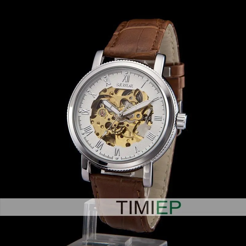 Men's Visible Gear Luxury Watch