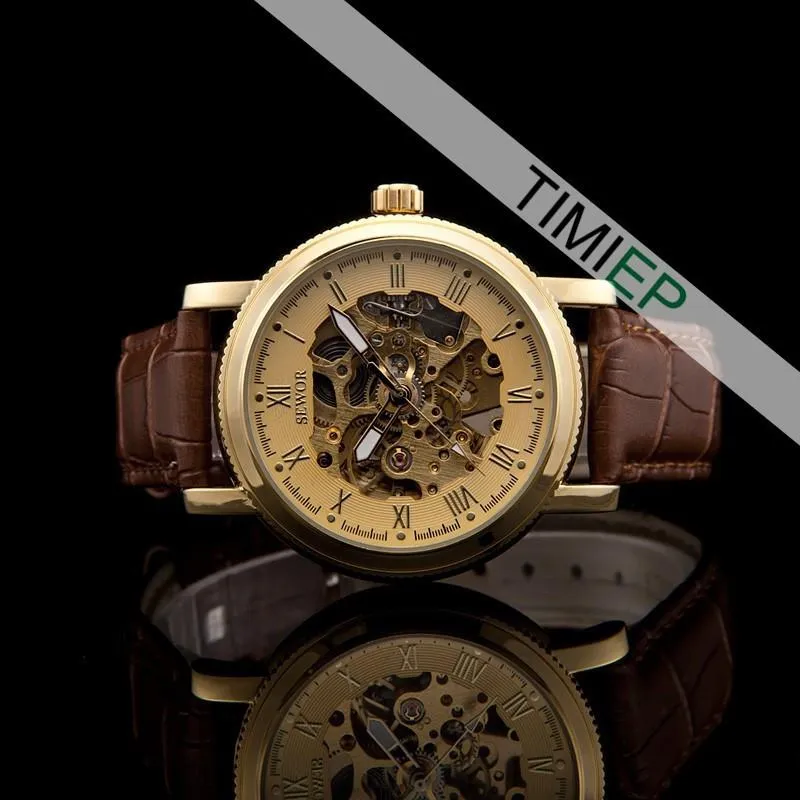 Men's Visible Gear Luxury Watch