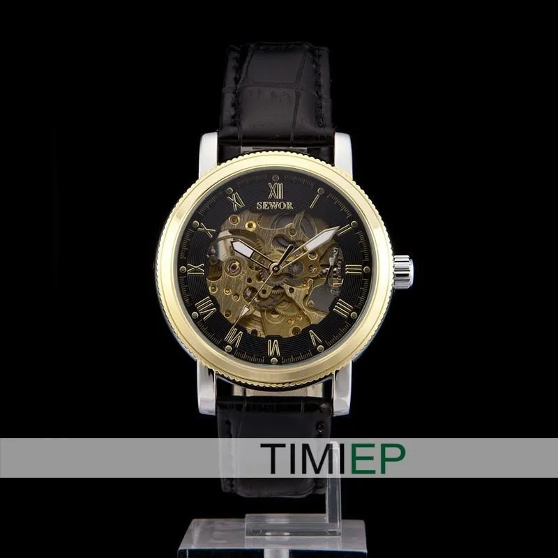 Men's Visible Gear Luxury Watch