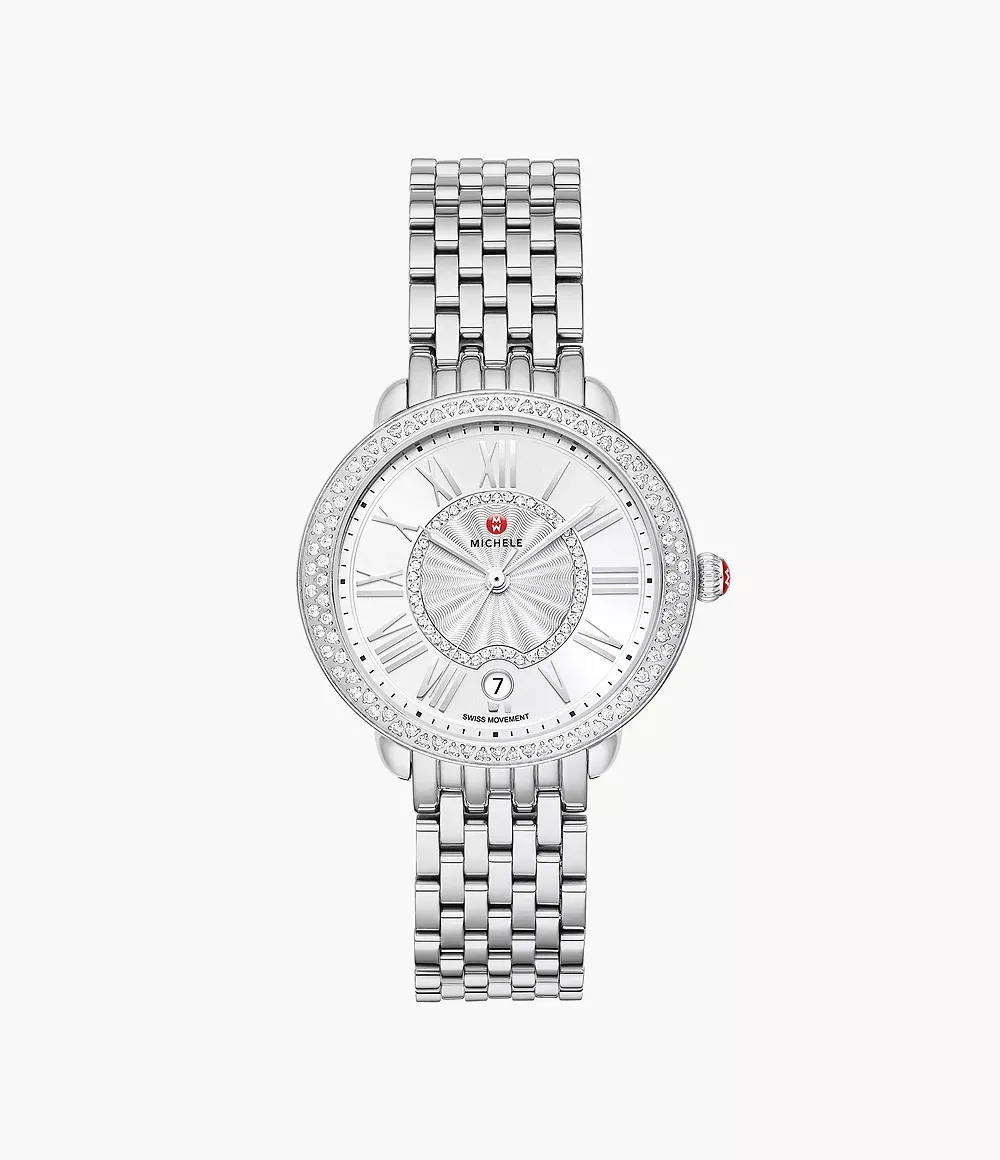 MICHELE Serein Mid 36mm Diamond Women's Watch MWW21B000143