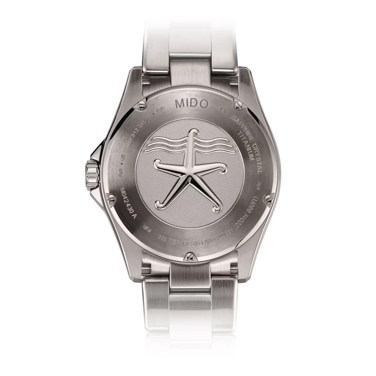 MIDO OCEAN STAR 200C TITANIUM ON BRACELET