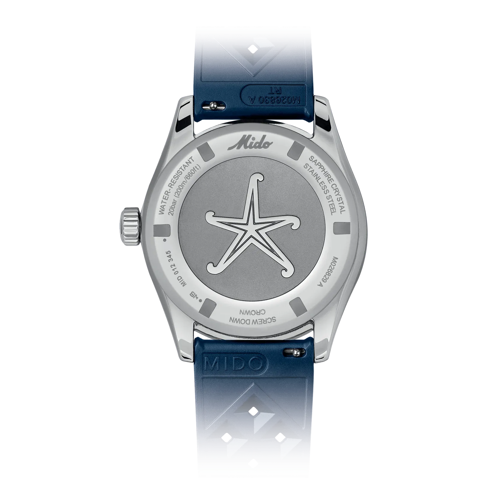 Mido Ocean Star Decompression Worldtimer Blue Men's Watch M0268291704100