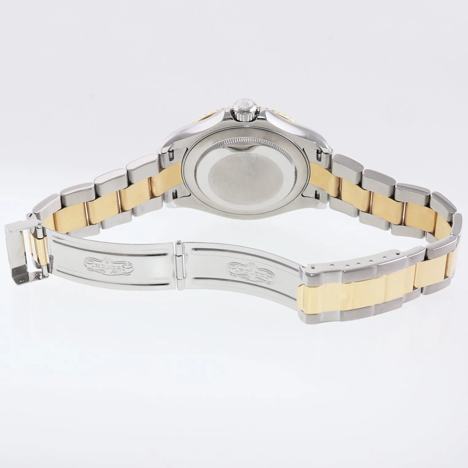 MINT 2005 Rolex 16623 Two Tone Yellow Gold Steel Yachtmaster Champagne Watch Box