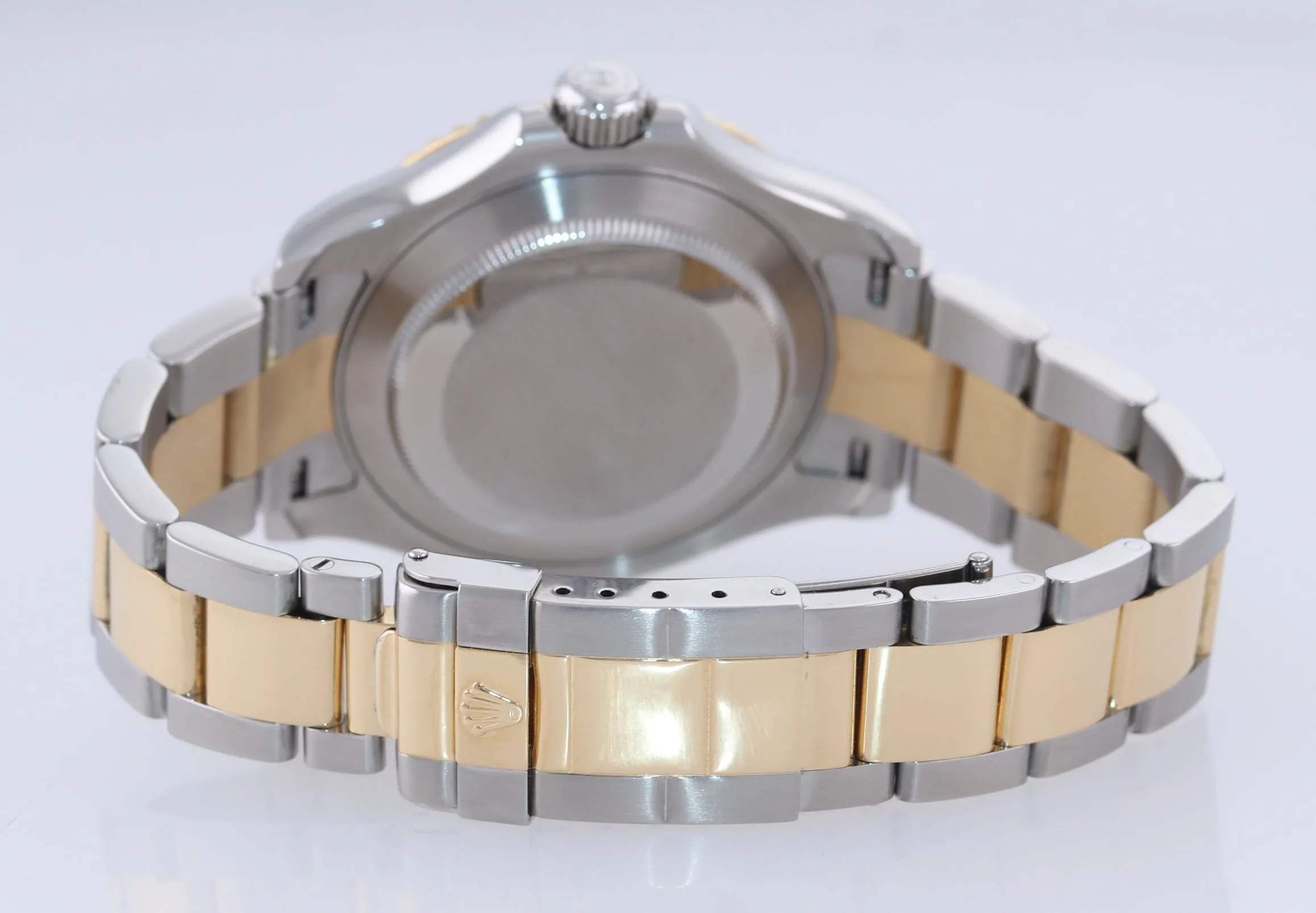MINT 2007 Rolex Yacht-Master 18k Gold Two Tone Champagne Dial 16623 Watch Box