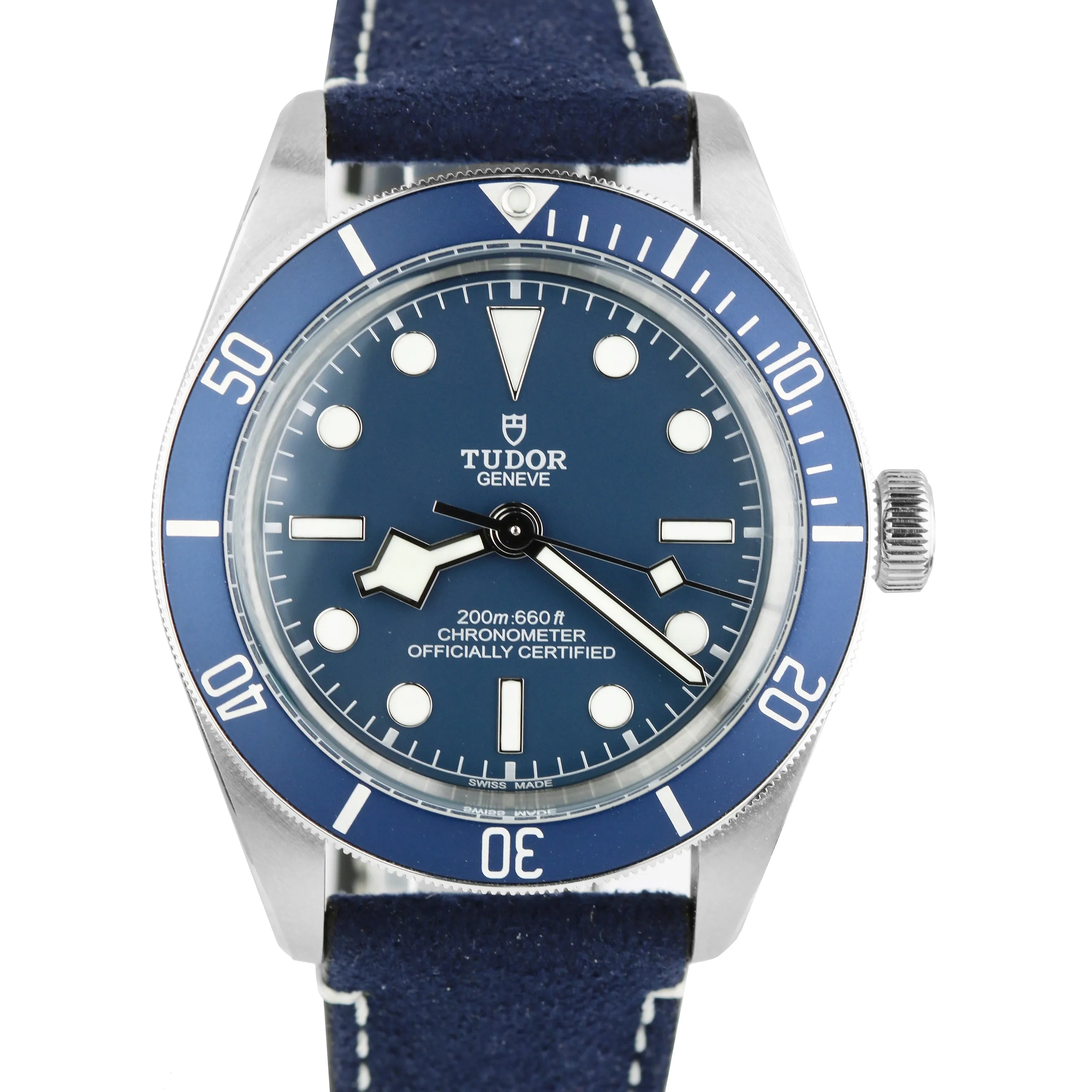 MINT 2021 Tudor Black Bay 58 Stainless Blue 39mm Automatic Watch 79030B B P