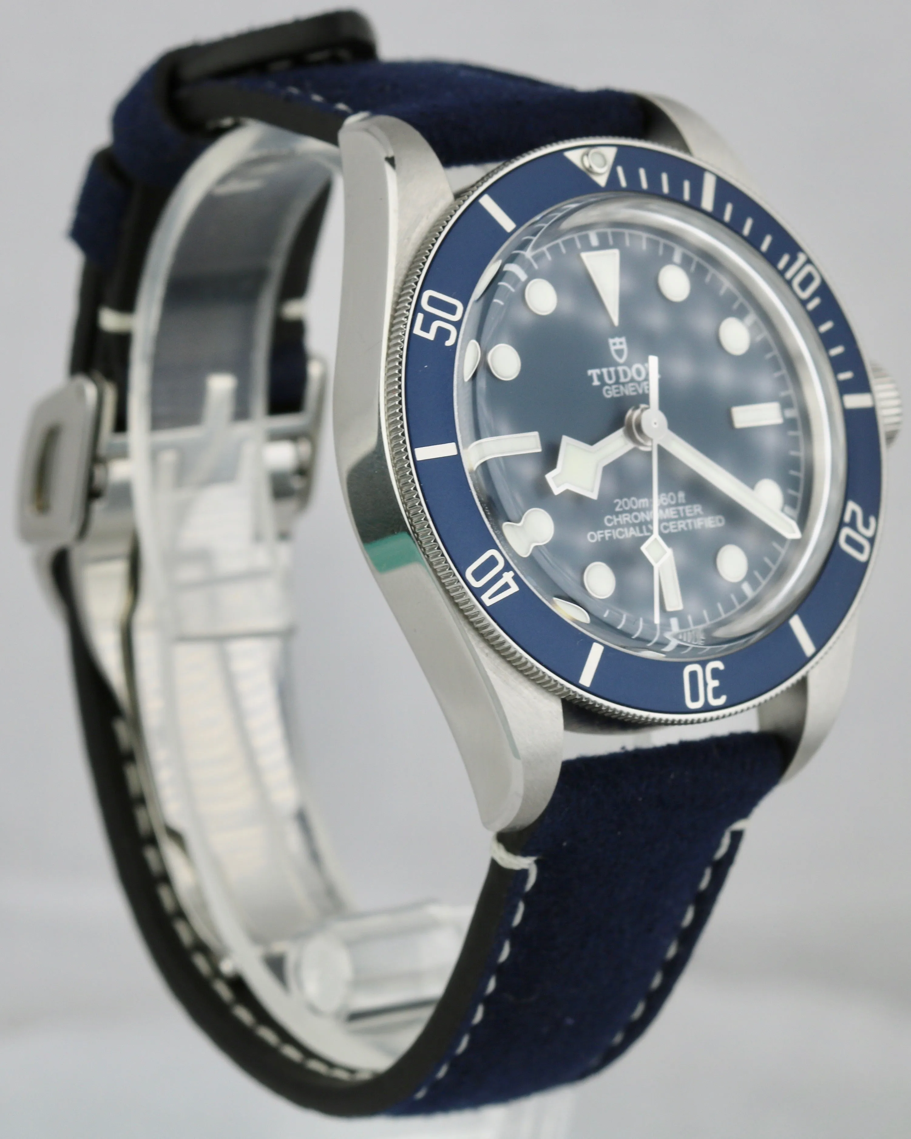 MINT 2021 Tudor Black Bay 58 Stainless Blue 39mm Automatic Watch 79030B B P