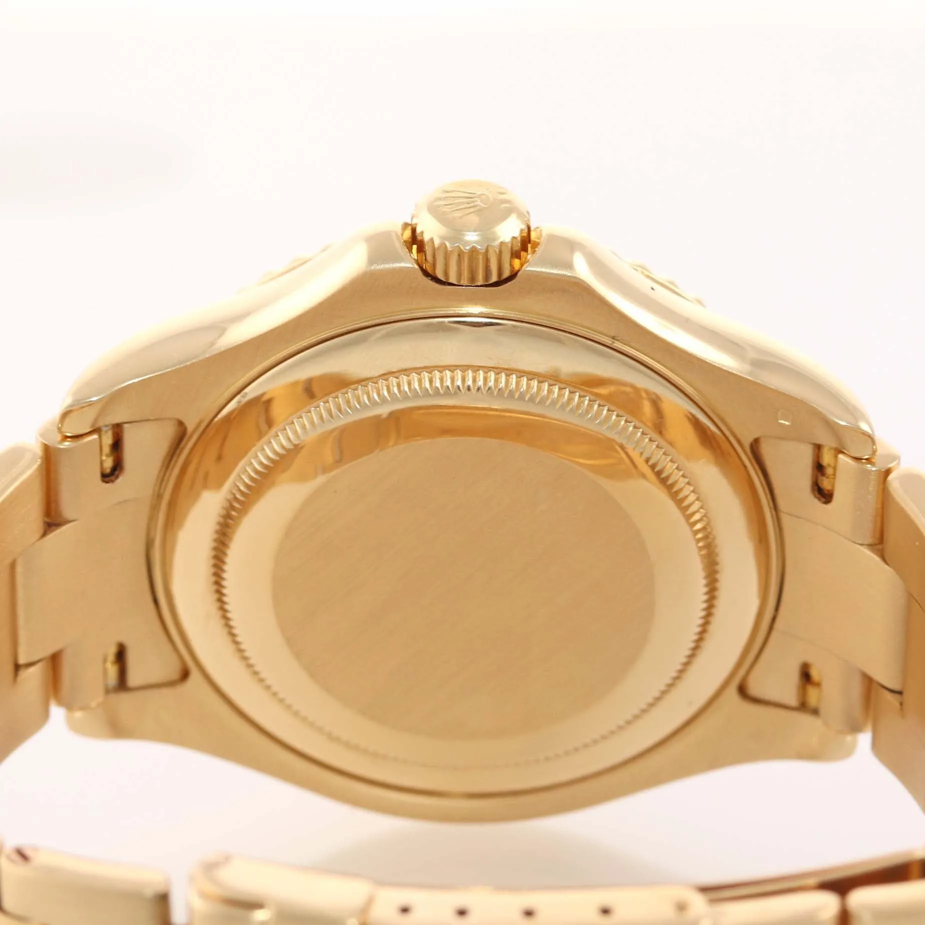 MINT MOP DIAMOND Dial Rolex Yacht-Master 18k Yellow Gold 16628 40mm Watch & Box