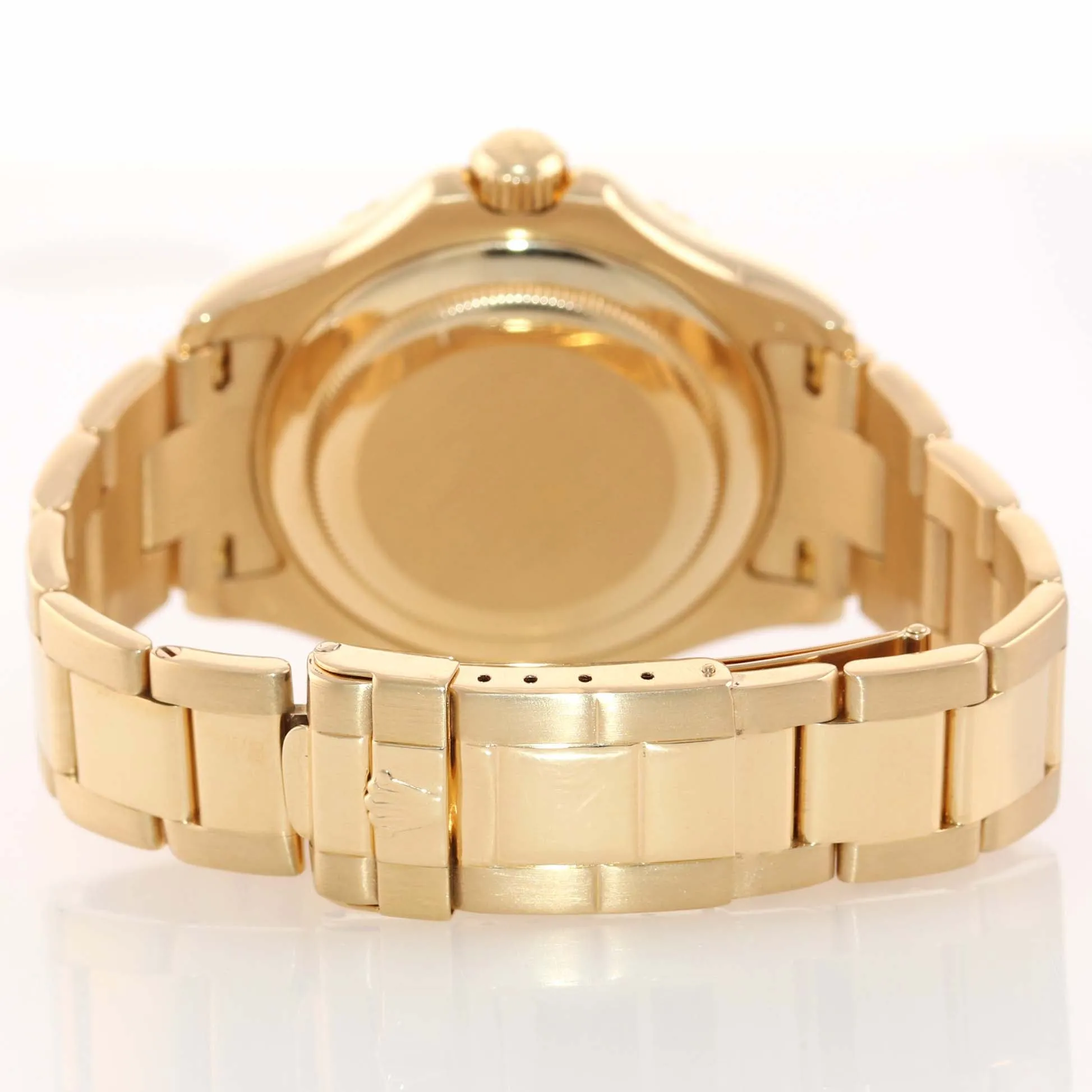 MINT MOP DIAMOND Dial Rolex Yacht-Master 18k Yellow Gold 16628 40mm Watch & Box