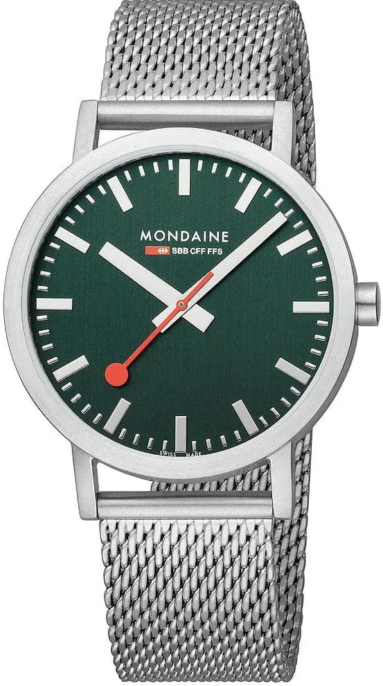 Mondaine Classic Park Green Special Edition Watch