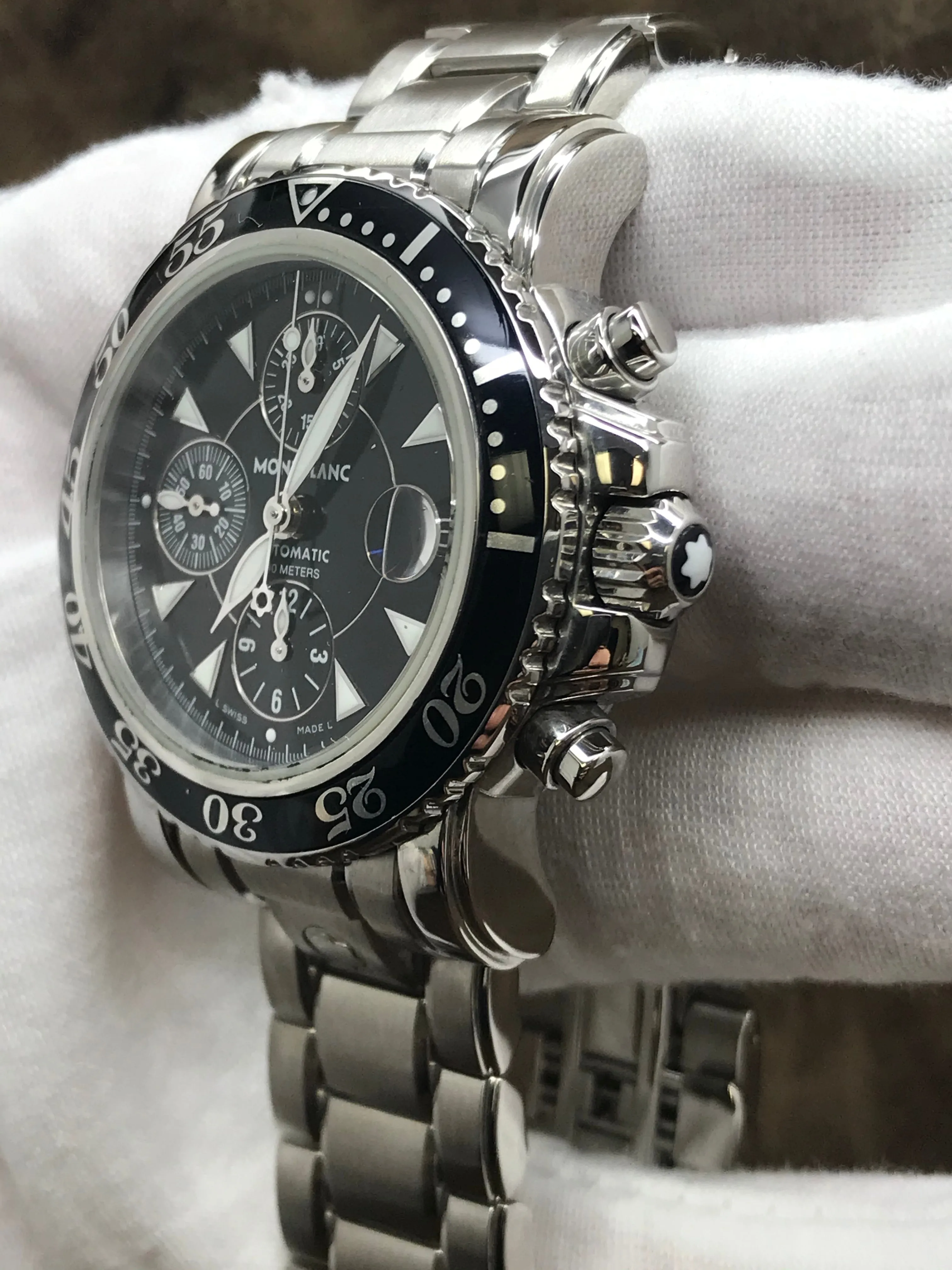 Montblanc Meisterstuck 7034 Black Dial Automatic Men's Watch