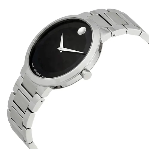 Movado Modern Classic Black Dial Men's Watch 0607119