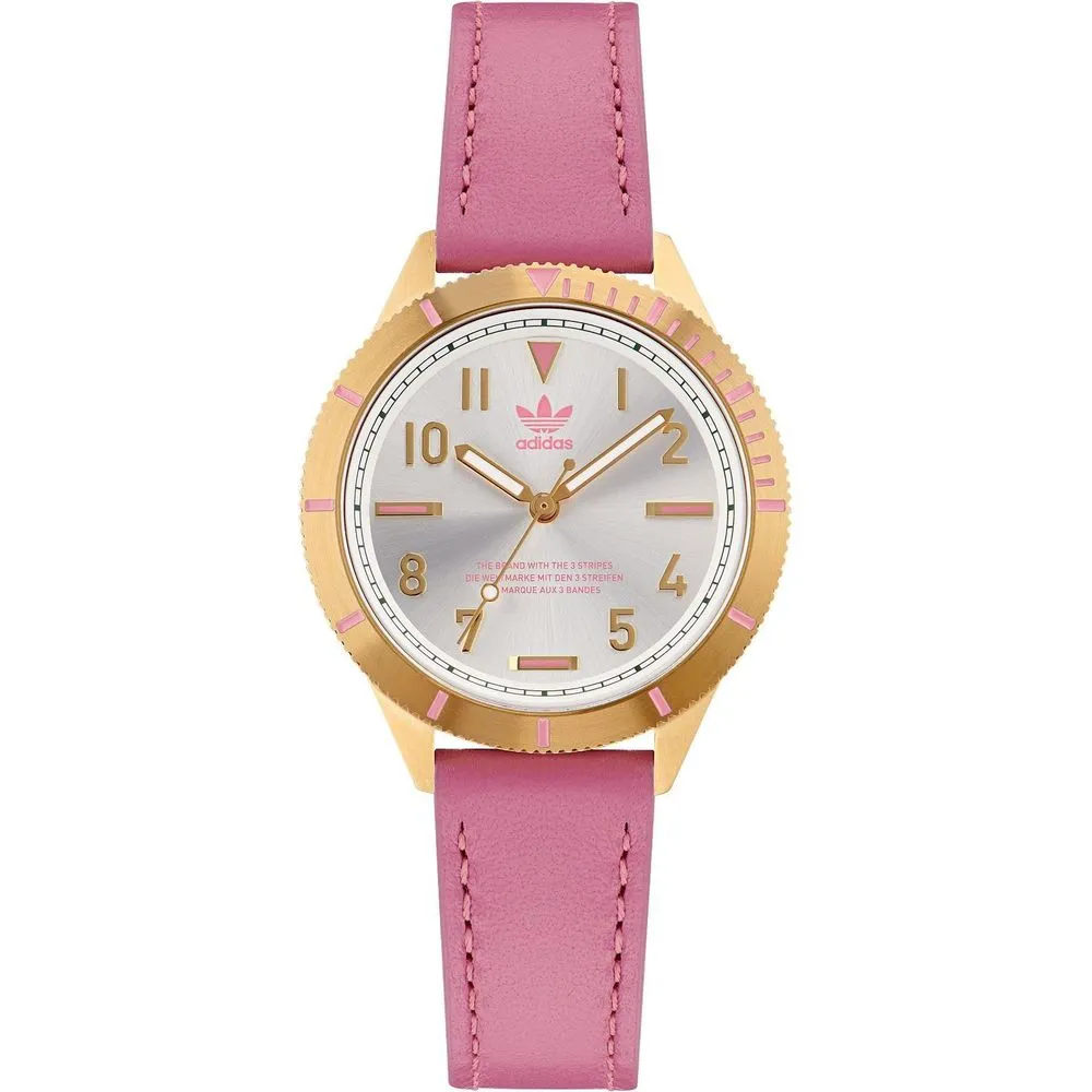 Multicolor Leather Watch