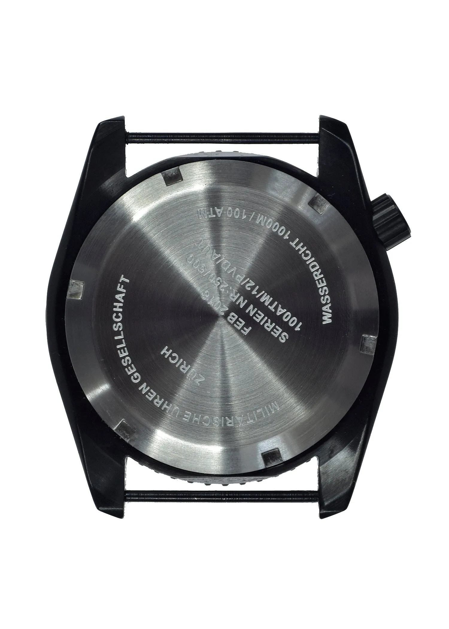 MWC "Depthmaster" 100atm / 3,280ft / 1000m Water Resistant Military Divers Watch in PVD Stainless Steel Case with Helium Valve (Automatic)