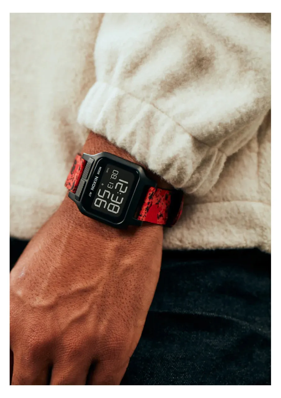Nixon Heat Black/Red Watch