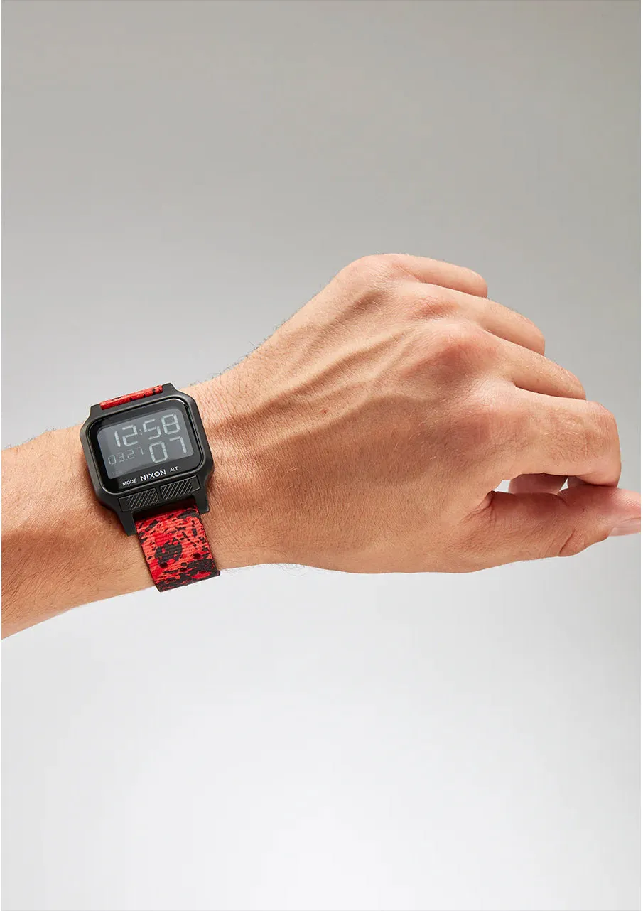 Nixon Heat Black/Red Watch