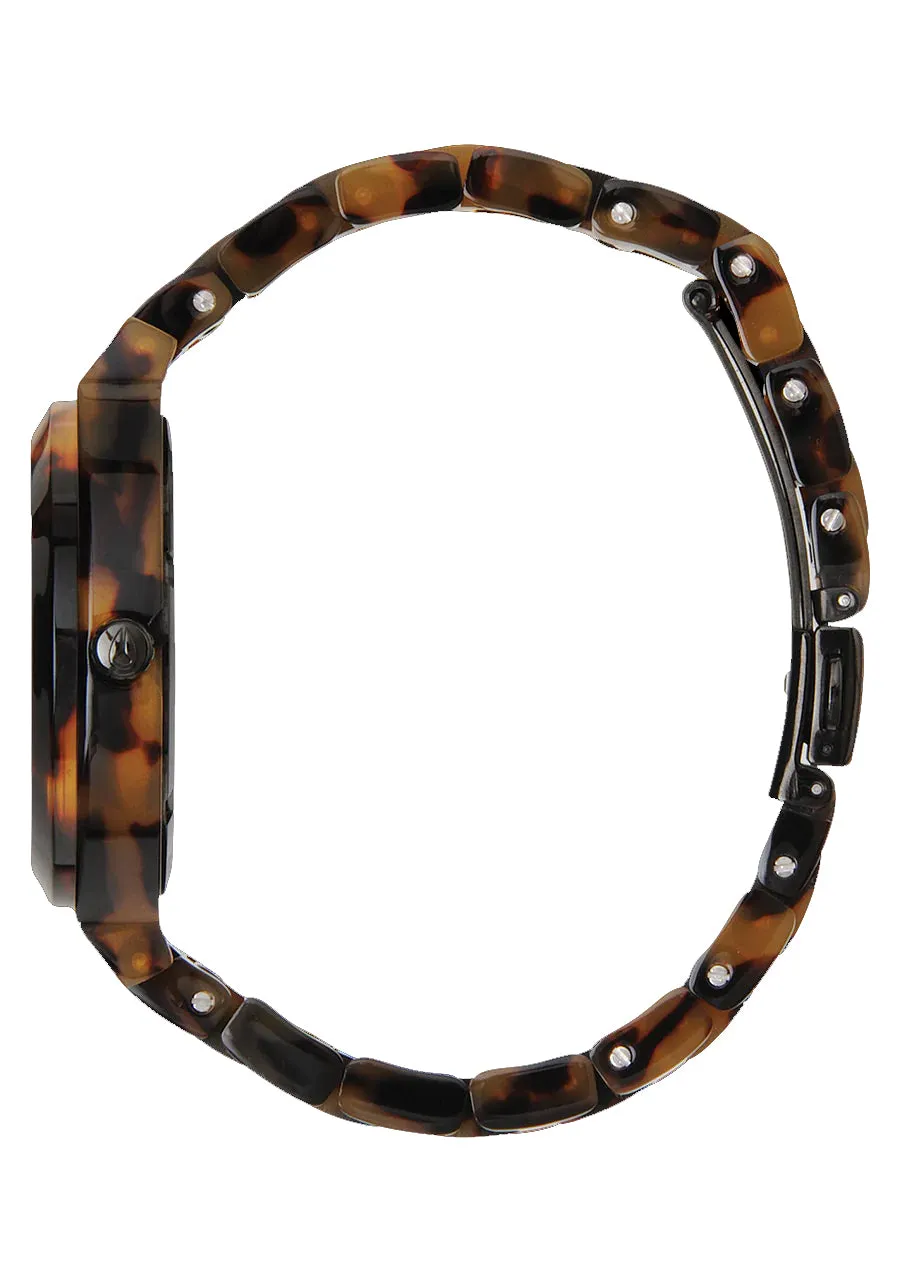 Nixon Time Teller Acetate Tortoise
