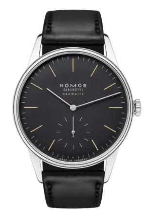 Nomos Glashütte Orion Neomatik 36 New Black 396