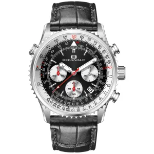 Oceanaut Men's Flight Black Dial Watch - OC0125