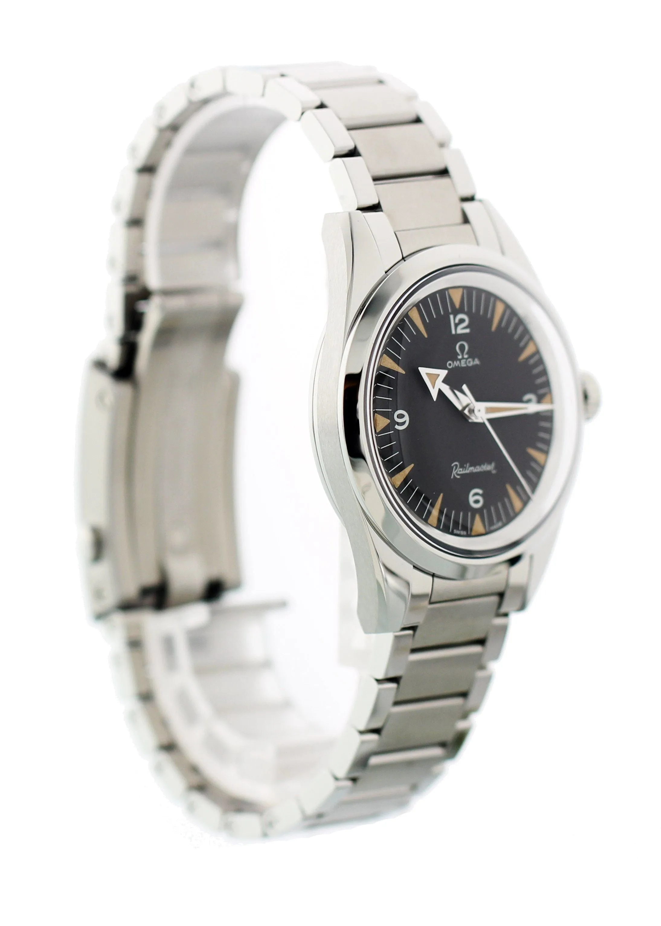 Omega 1957 Trilogy Railmaster 220.10.38.20.01.002 Limited Edition Box Papers