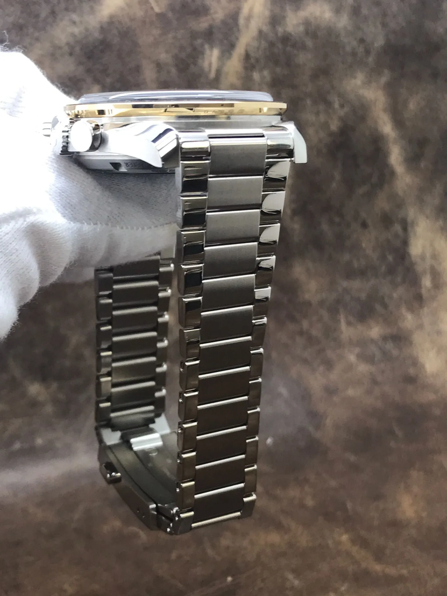 Omega 50th Ann. L.E 310.20.42.50.01.001 Apollo 11 Black Dial Hand Wind Men's Watch