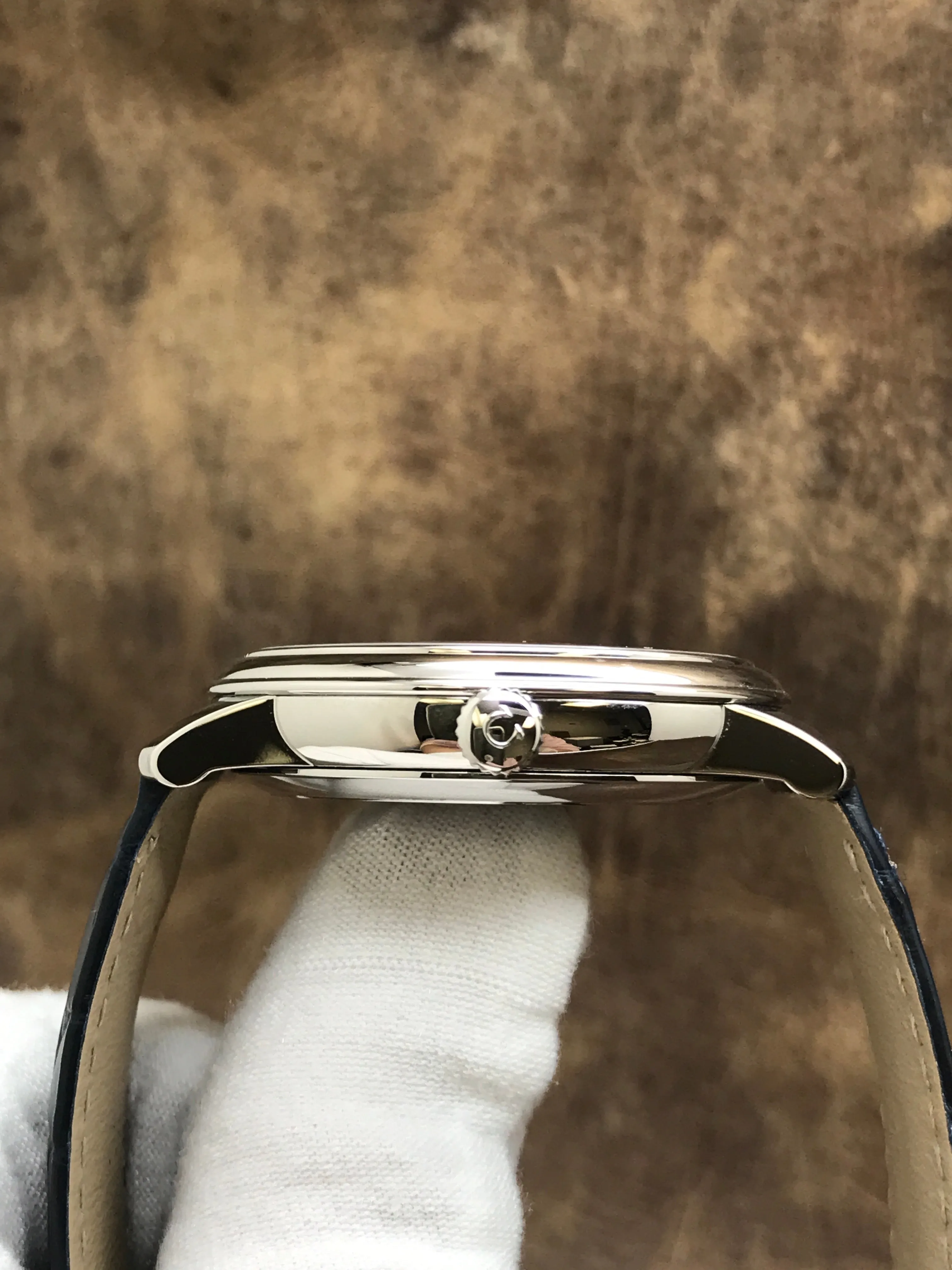Omega De Ville Prestige Co-Axial 424.13.40.20.06.002 Silver Dial Automatic Men's Watch