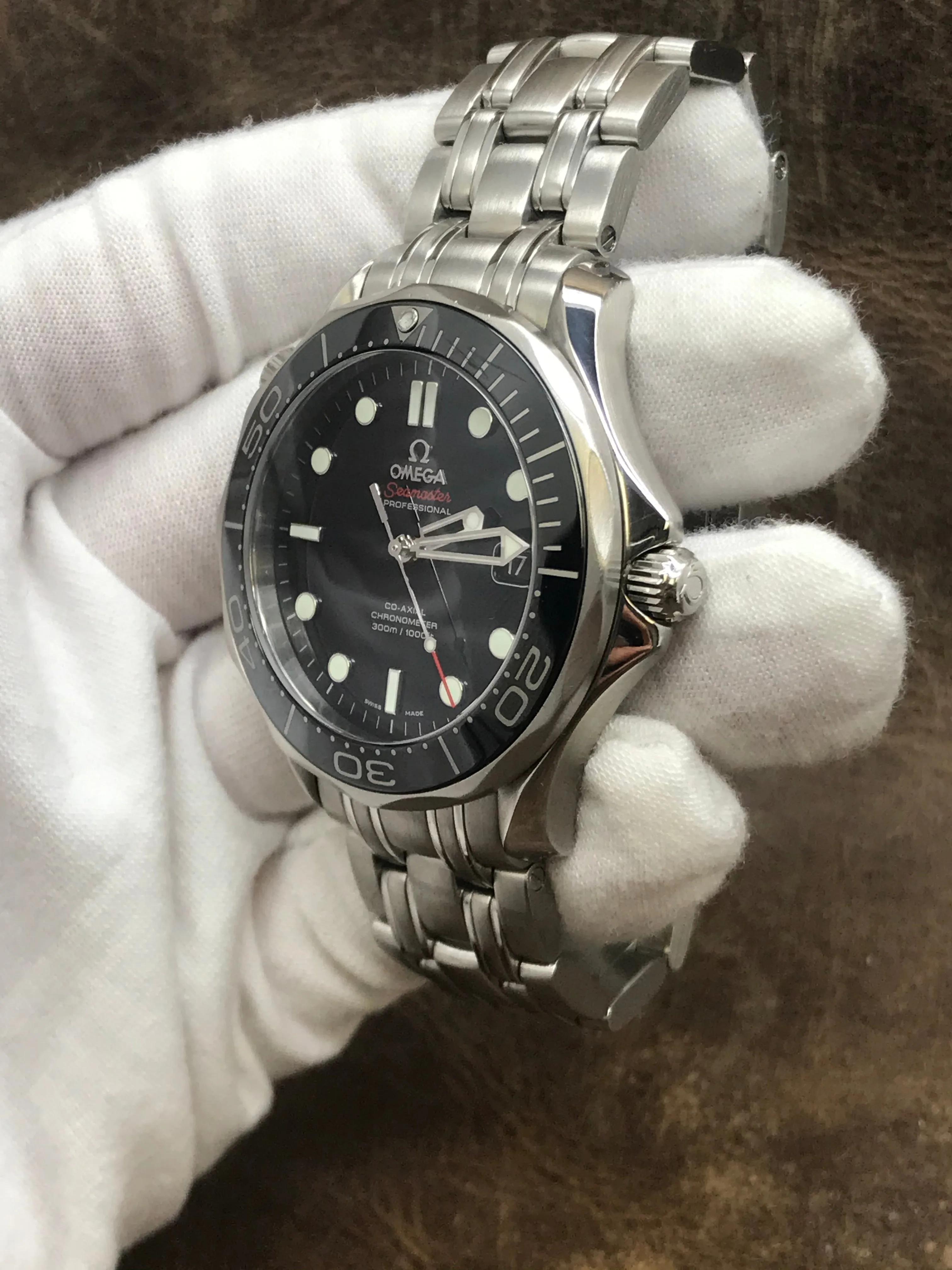 Omega Seamaster 212.30.41.20.01.003 Black Dial Automatic Men's Watch
