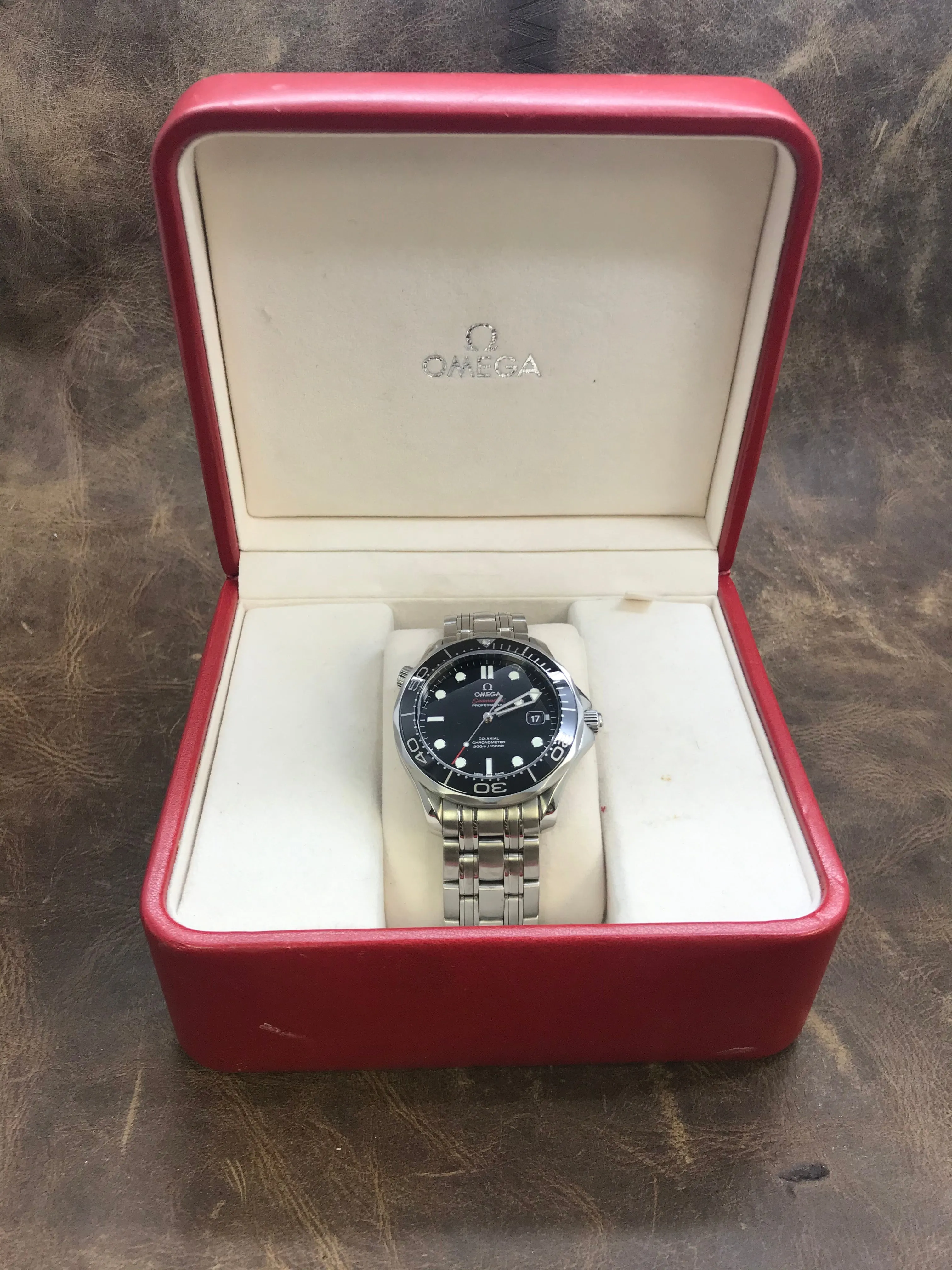 Omega Seamaster 212.30.41.20.01.003 Black Dial Automatic Men's Watch