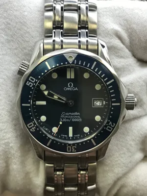 Omega Seamaster 300m 196.1522 Blue Dial Quartz Watch