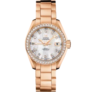 Omega Seamaster Aqua Terra 150M 30 mm, red gold on red gold