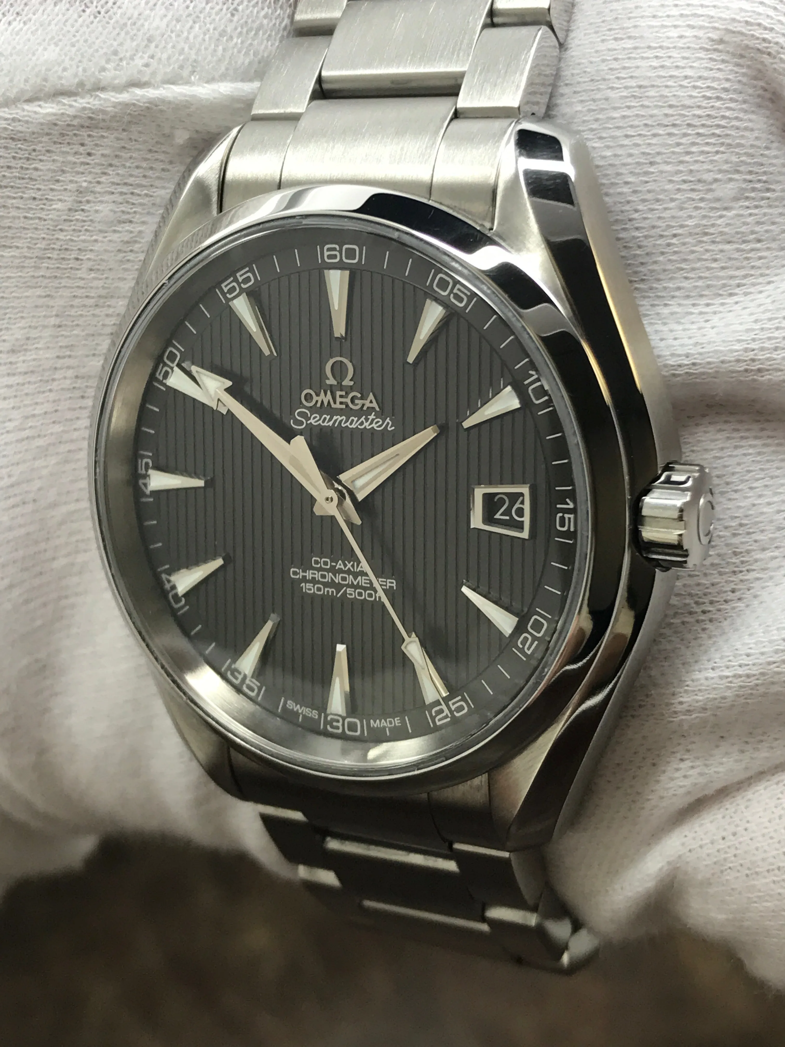 Omega Seamaster Aqua Terra 150M 41.5mm 231.10.42.21.06.001 Grey Dial Automatic Men's Watch