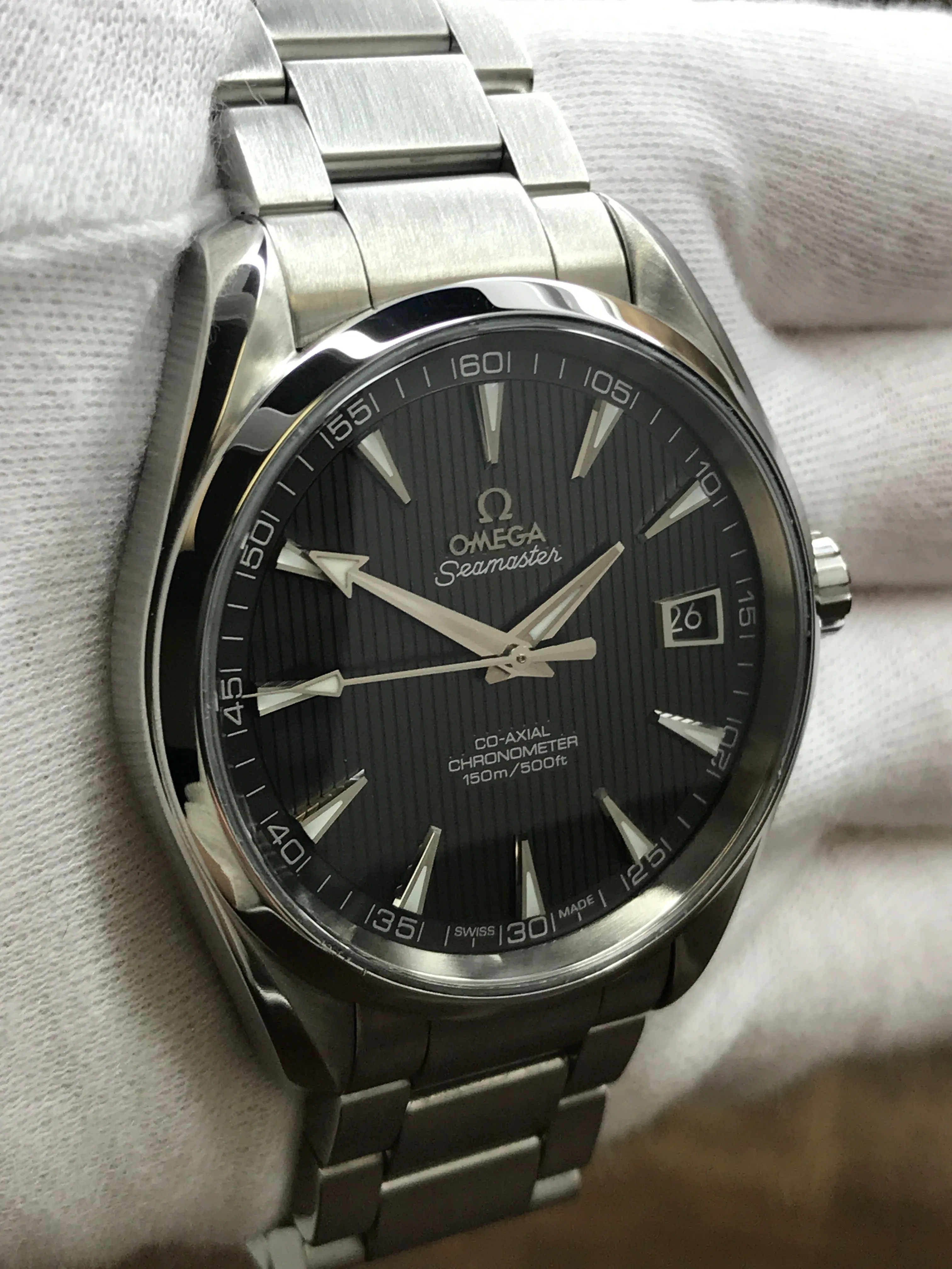 Omega Seamaster Aqua Terra 150M 41.5mm 231.10.42.21.06.001 Grey Dial Automatic Men's Watch